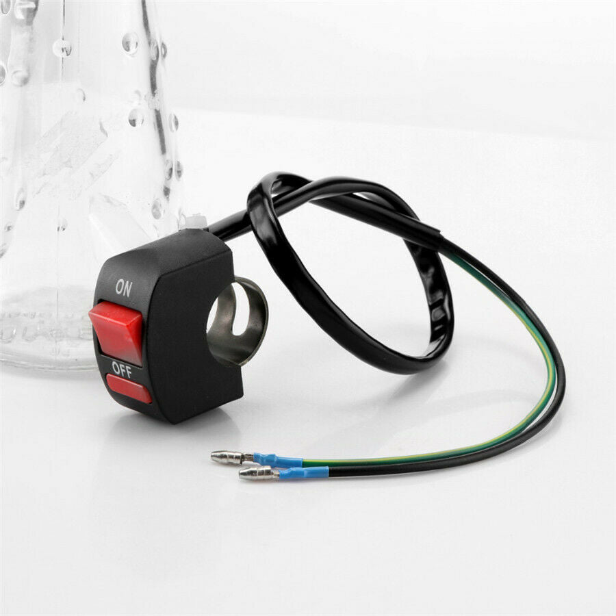 10 Pcs Motorcycle Handlebar ON-OFF Switch Waterproof ATV Headlight Fog Spot