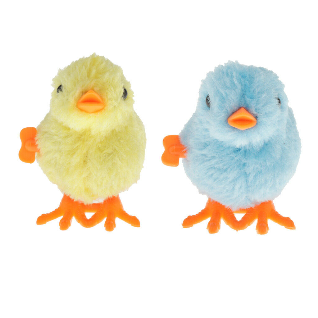 Kids Clockwork Wind Up Jumpping Dance Chick Party Christmas Fun Toys Gift