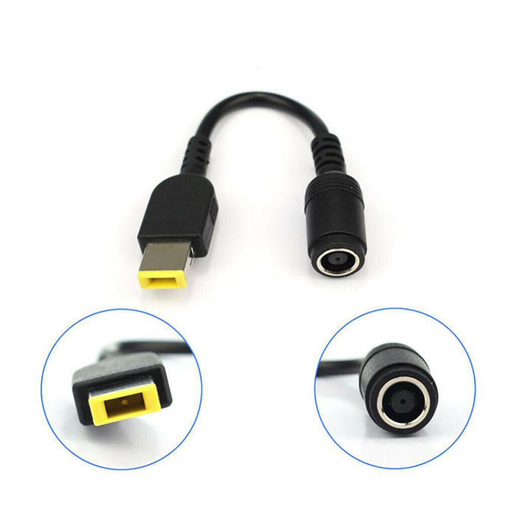 7.9mm Round   to Square End Adapter for Lenovo Power Conversion Cable