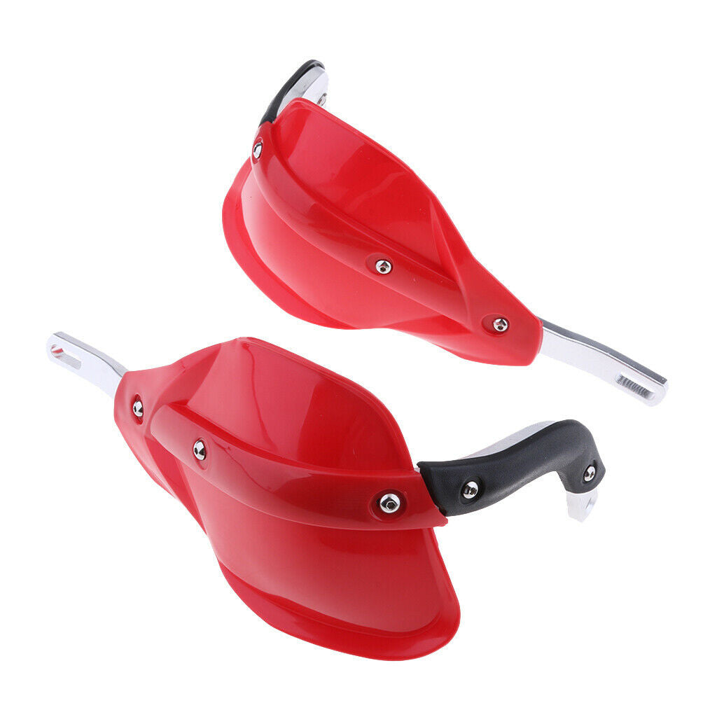 Hand Guards Brush Bar For   Dirt Bike Motorcycle Protection 7/8" Red