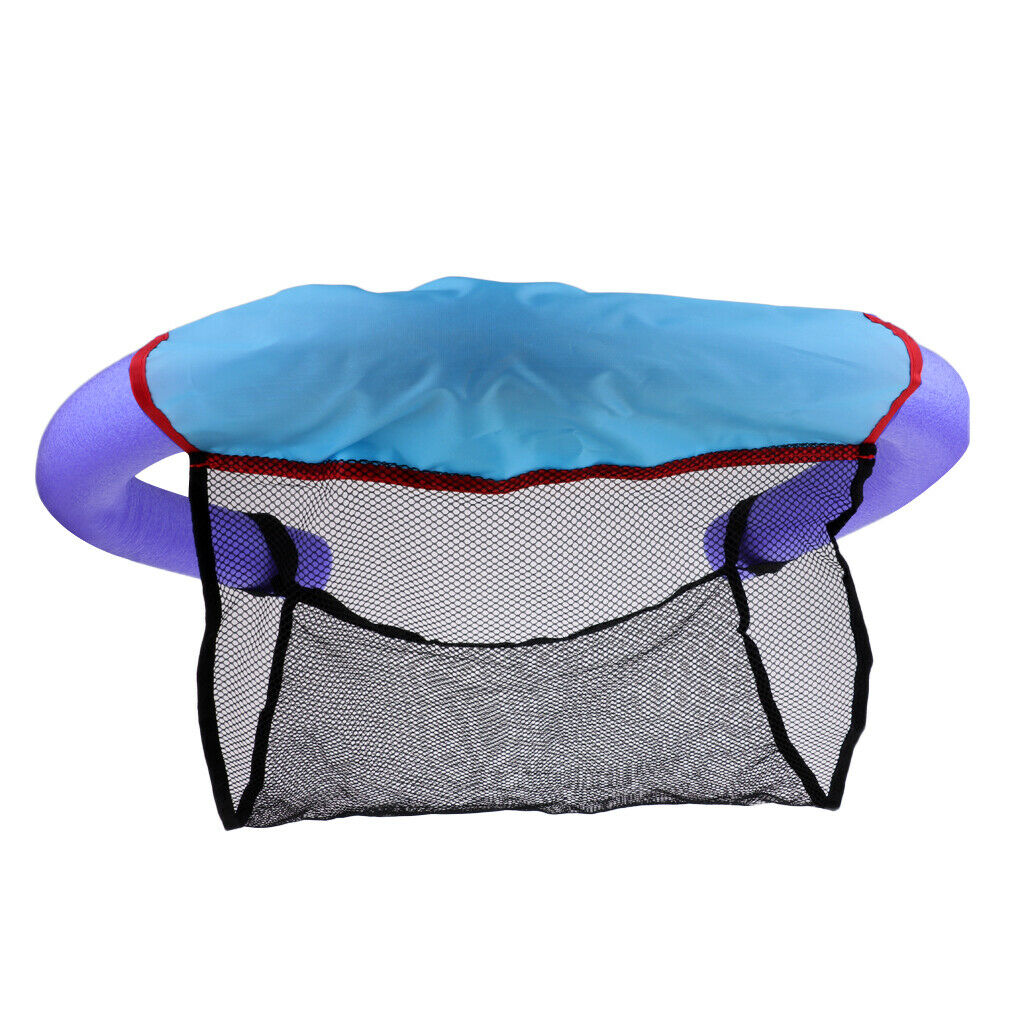 Swimming Pool Seat Noodle Sling Float Chair Net Amazing Bed Water - Purple, 6.5