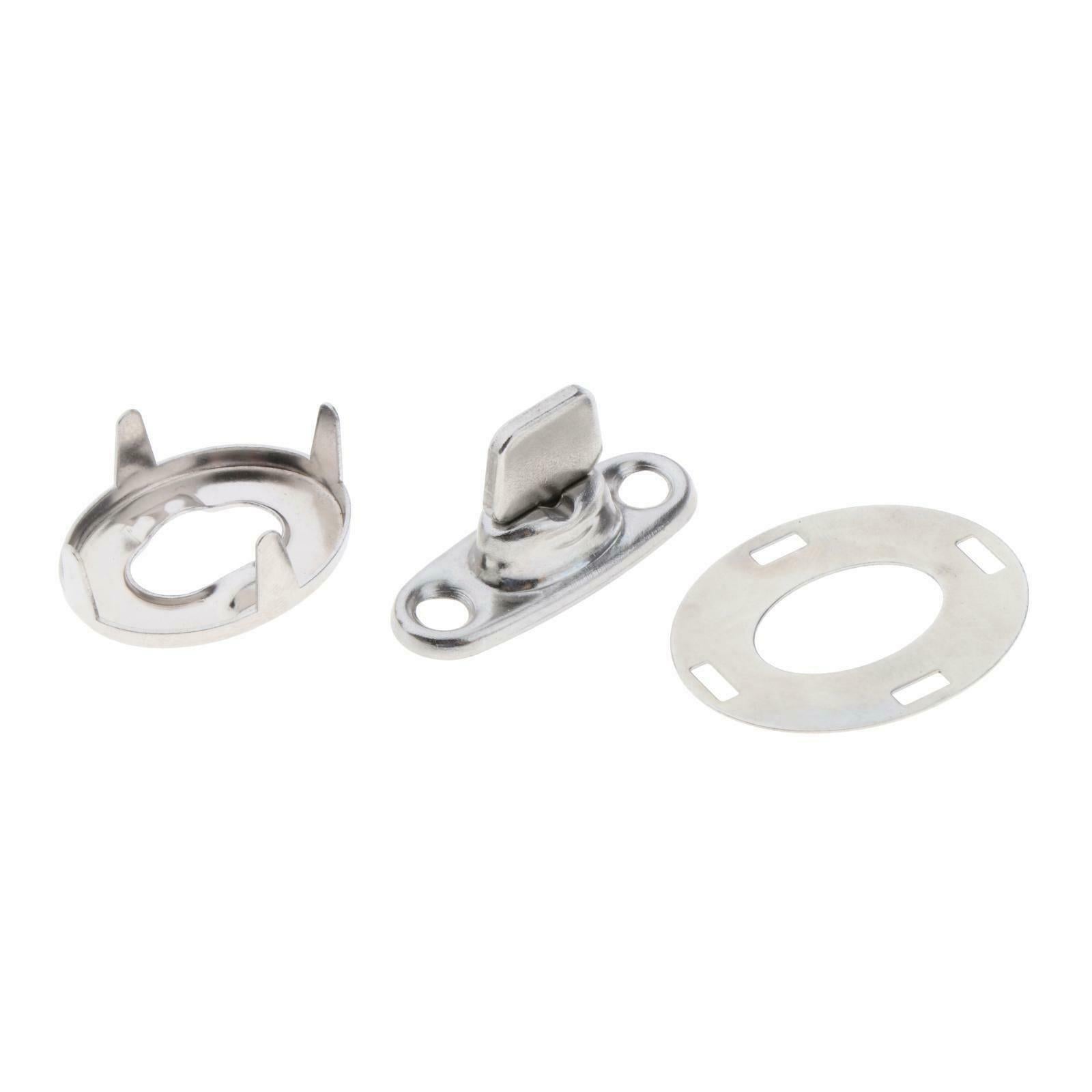 Knob Lock Marine Boat Cover Canopy Mounting Kit, Brass