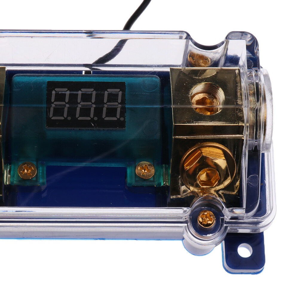 Easy Install Digital Platinum ANL Block 0/2/4 Gauge Fuse Holder SKFH125BG