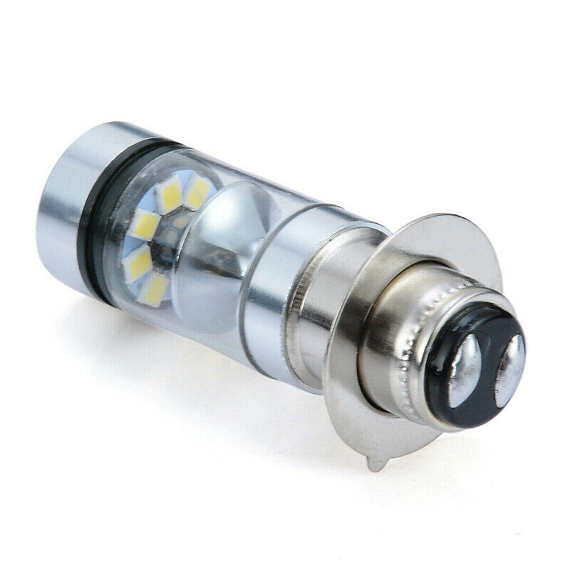 BA20D H6 2323 20SMD LED 100W Motorcycle Fog DRL Brake Parking Light Lamp Bulb BD