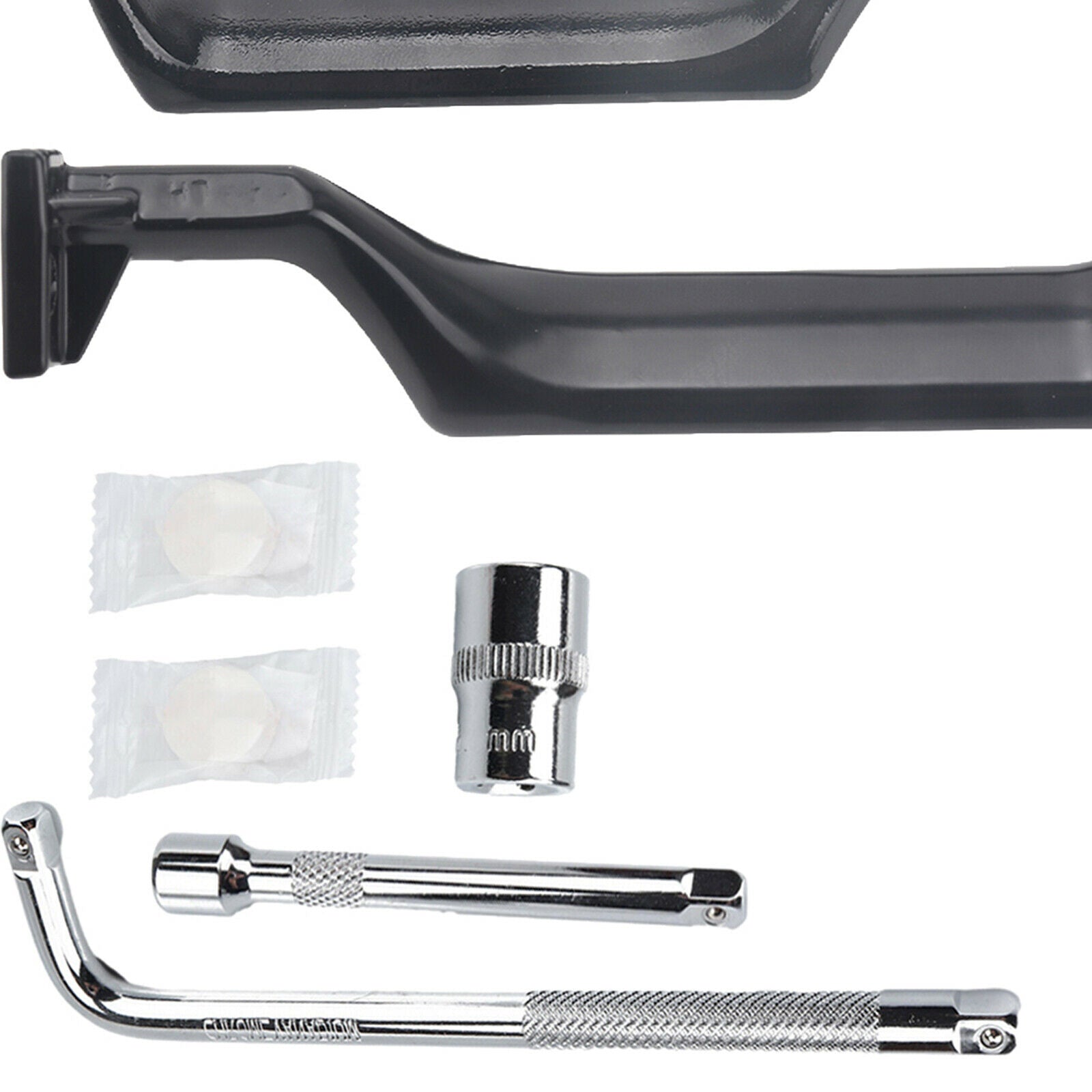2Pcs Interior Door Handle All Metal for Ford 1987-96 F150 E7TZ1522601A