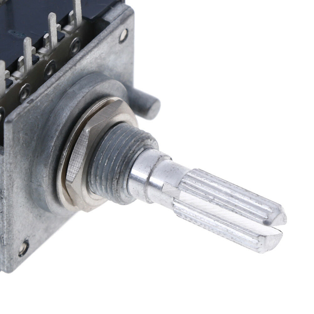 1Pc potentiometer 250K log alps audio amp volume control pot stereo w loudn Fx