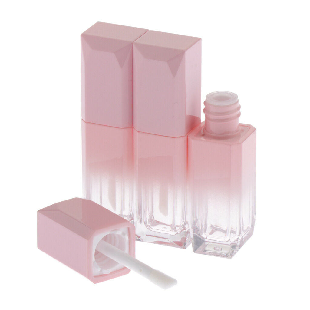 6Pcs Lip Gloss Tube Small Lipstick Tube DIY Sample Cosmetic Container Vials