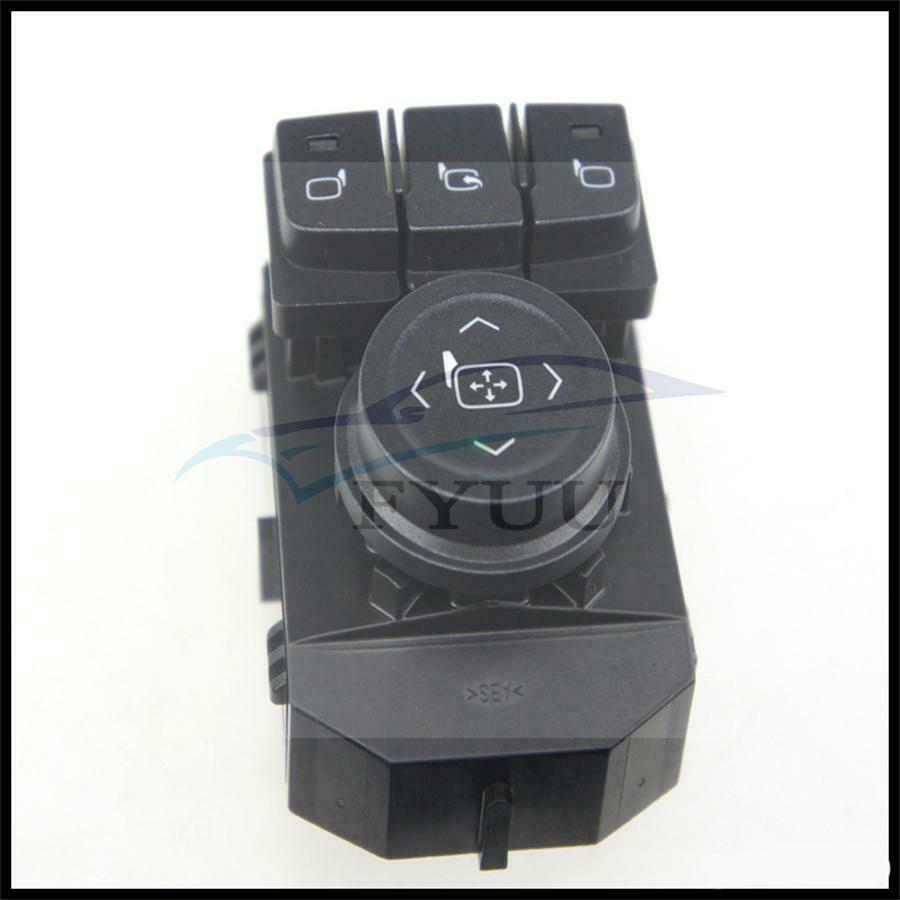 Rear View Power Mirror Folding Switch for 14-20 Silverado Sierra Suburban Tahoe