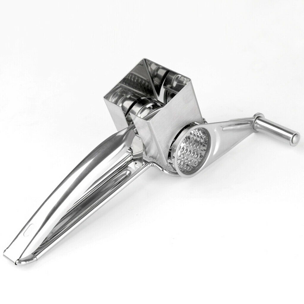 Kitchen Rotary Cheese Grater Slicer Cheese Shredder With 4 Different Drums