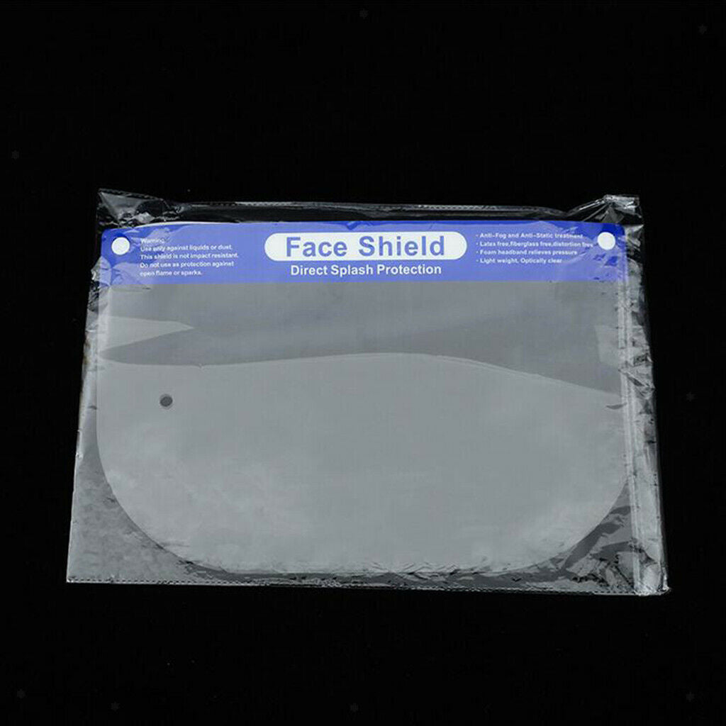 Elastic Full Face Shield Washable Goggles Glasses Frame Visor Hat Eye Helmet