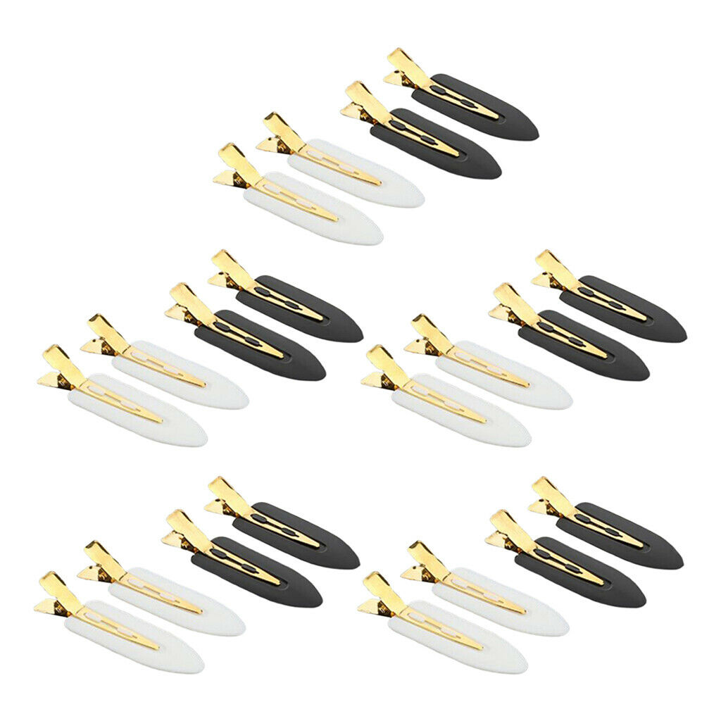 20x No Bend Hair Clips No Crease Hairclips Barrette Girls Waves Clamps
