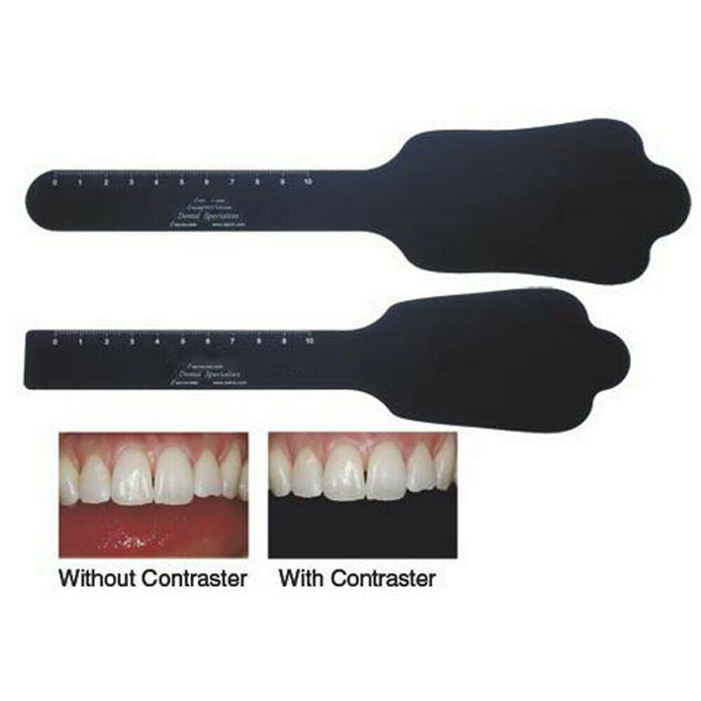 6PCS/Set Dental Photo Contrast Background Boards Palatal Photography Contraster