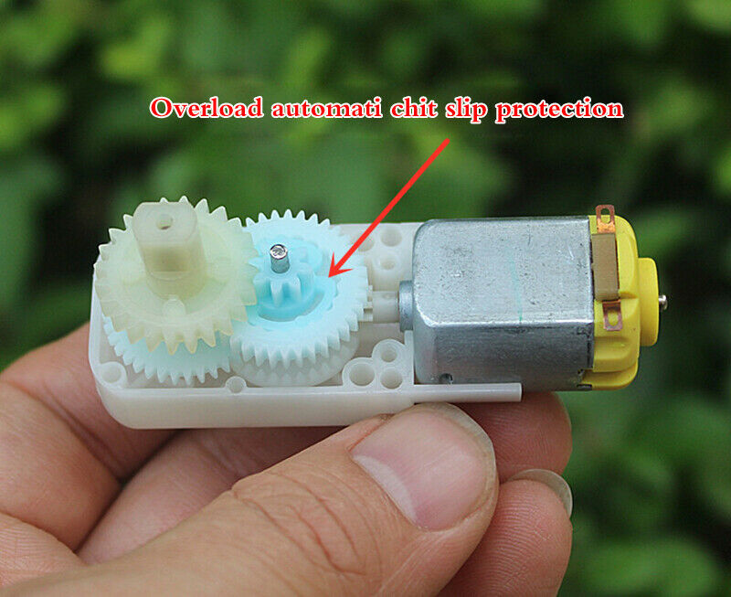 1pcs DC3-6V geared motor DIY smart four-wheel drive DC permanent magnet motor