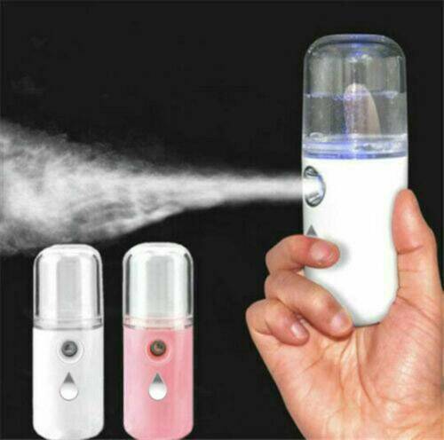 Portable USB Rechargeable Face Nano Mist Sprayer Aroma Diffuser Humidifier US