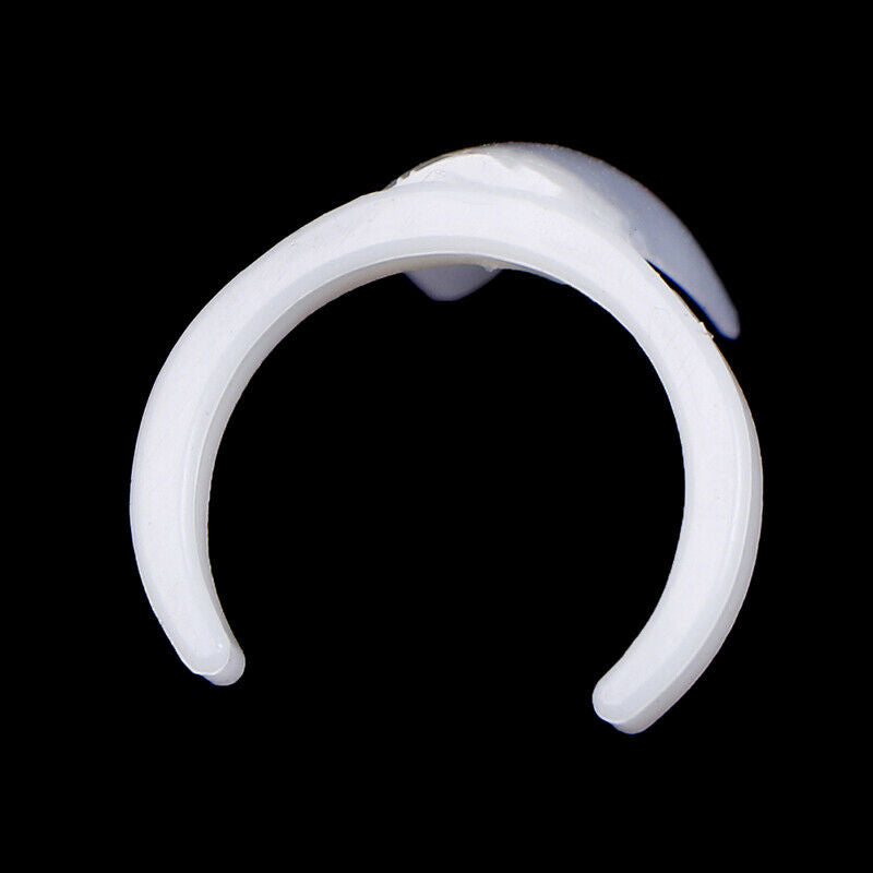 50x nail t ring color cd display bod plastic nail t practice ringSet^.l8