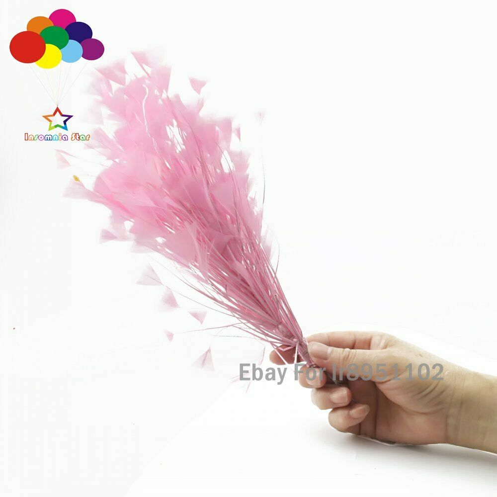 Pink 1 Pcs 30 CM Turkey Feathers for DIY Jewelry Wedding Party Plumes Decoration