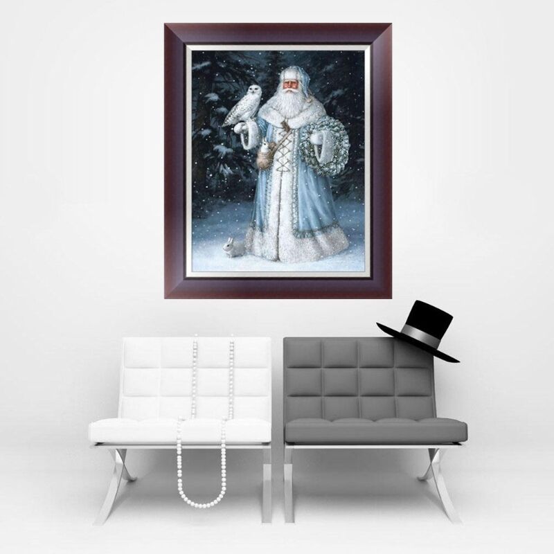 5D Diamond Embroidery Santa Claus Painting Cross Stitch DIY Art Craft Home Decor