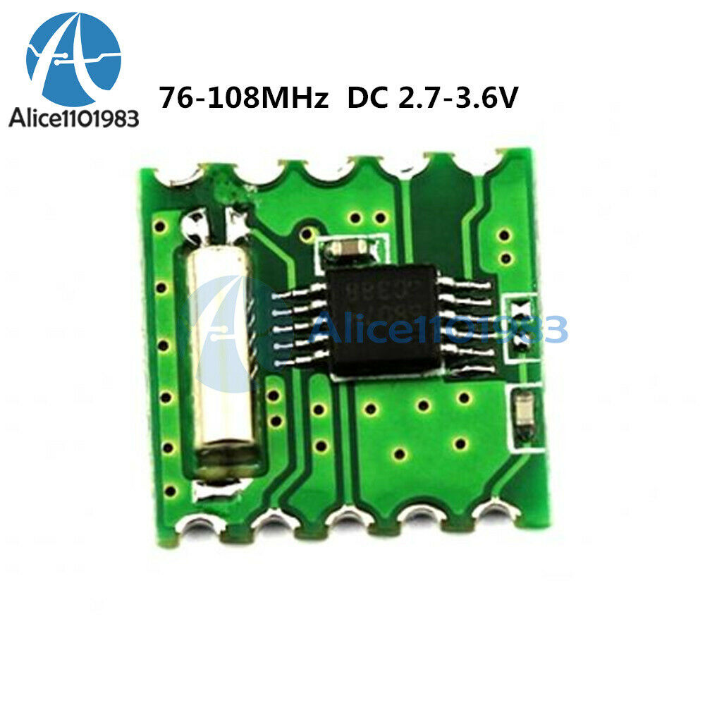 10Pcs FM Stereo Module Radio Module RDA5807M RRD-102V2.0 Wireless Module Arduino