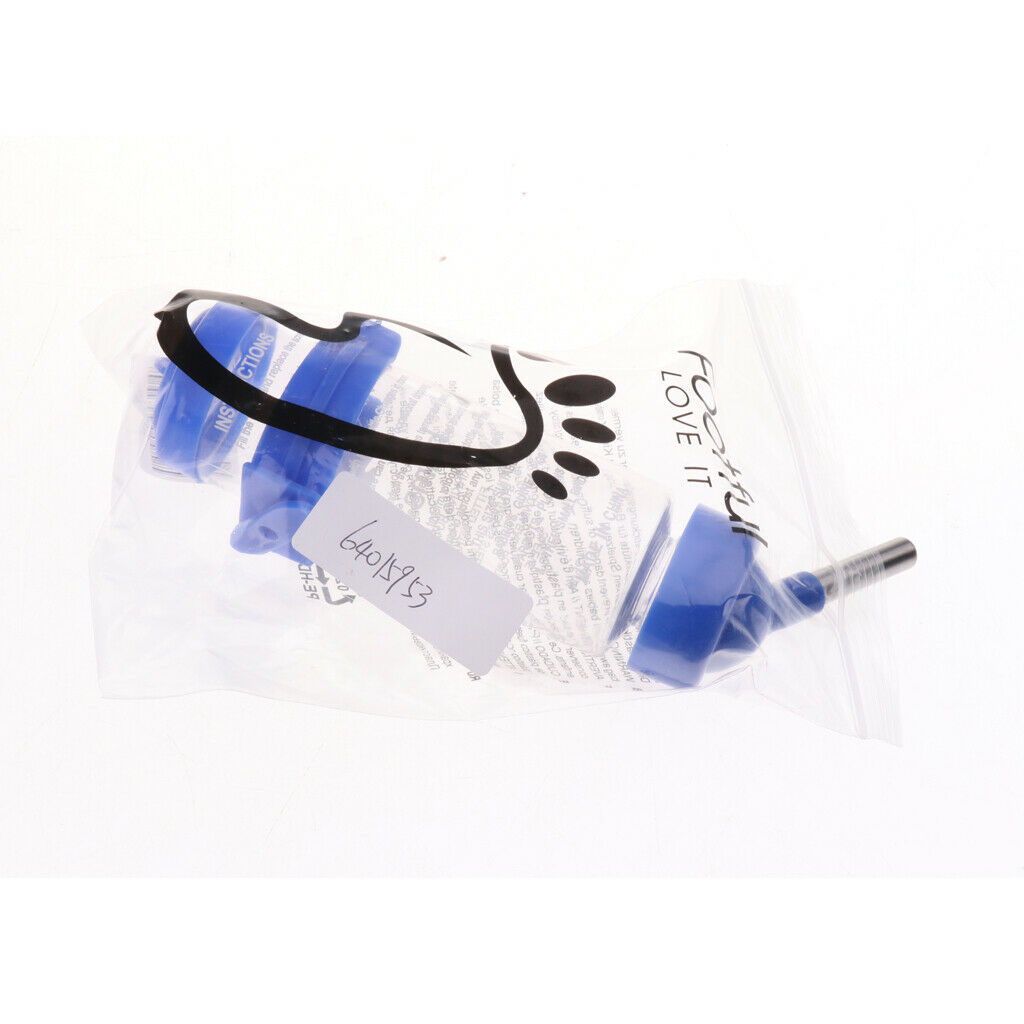 Dog Puppy No Drip Water Bottle With Water Filter For Small Pet