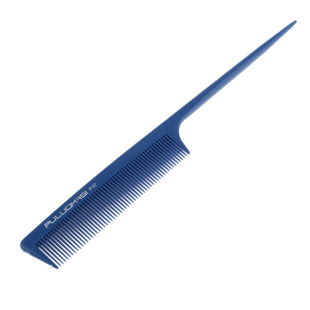 2Pcs Anti-static Teasing Combs Frizz Free Fine Tooth Perm Dye Coloring Brush