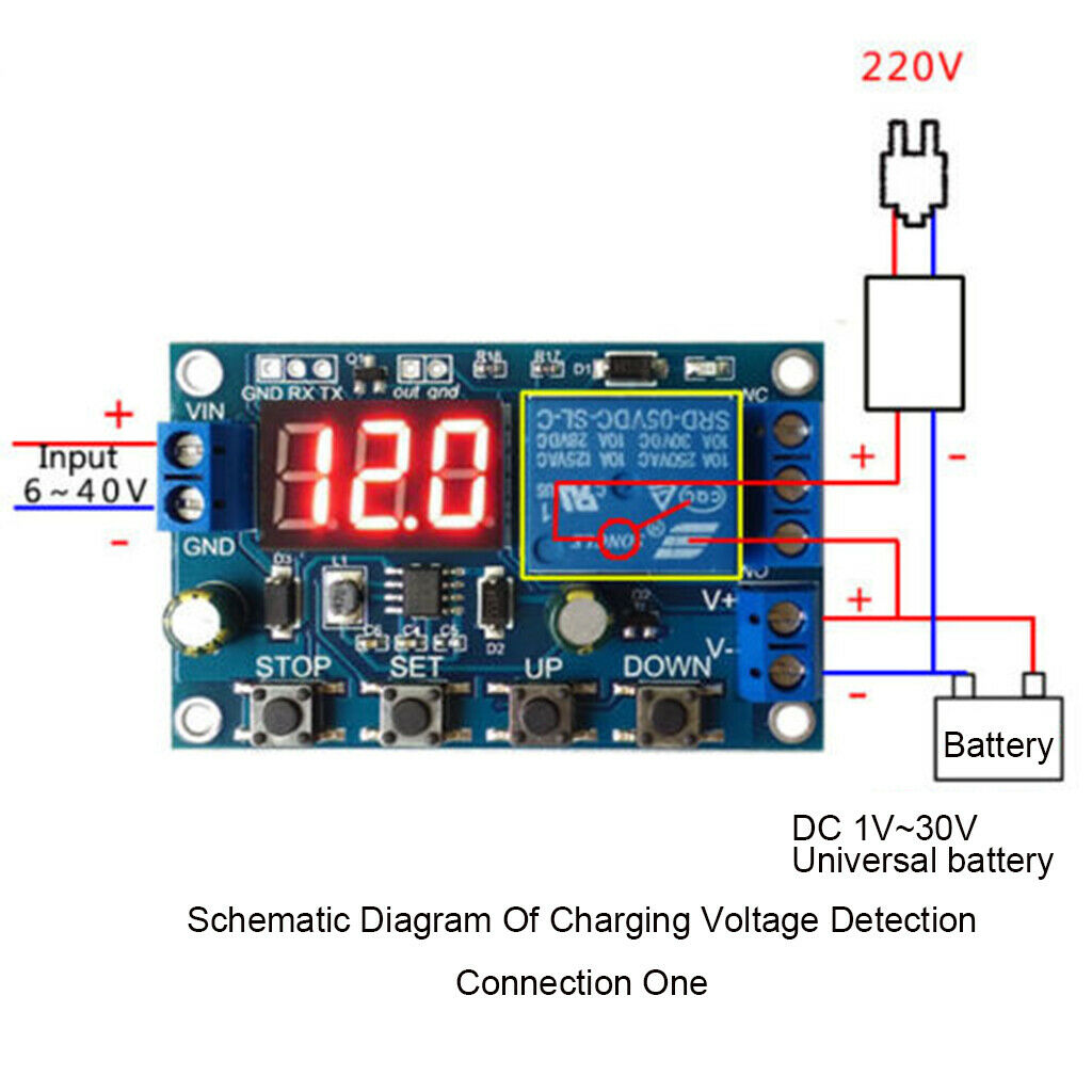 Battery Charger Discharger Board Module Over Charge Discharge Protection
