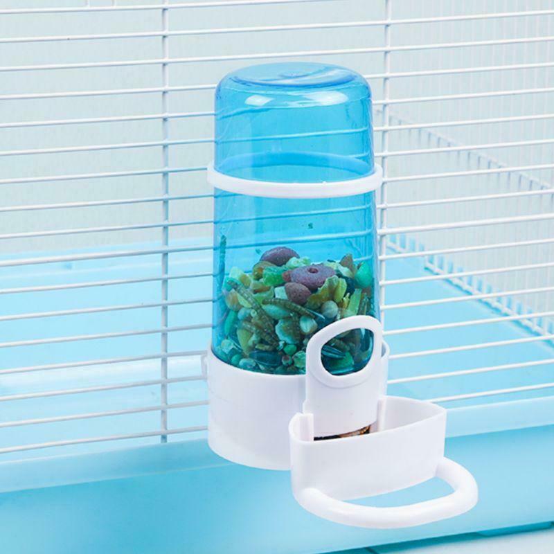 Automatic Bird Feeder Water Bottle Feeding Drinker Parrot Dispenser Dispenser