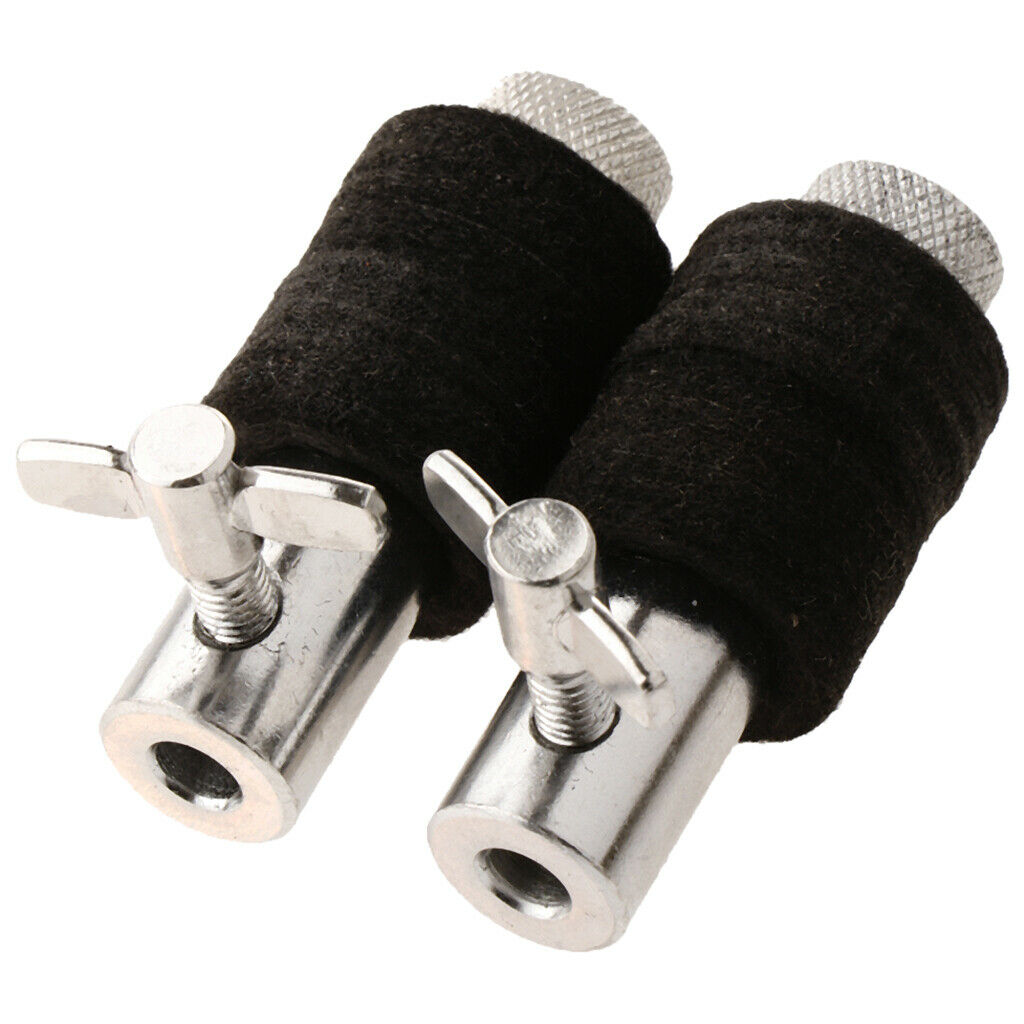 2pcs Durable Hi-hat Cymbal Stand Clutch For Drum Players Performers