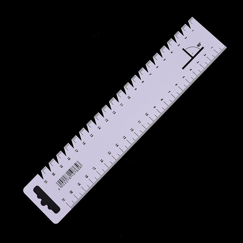 1pc 21cm Ultrathin sewing patchwork ruler quilting tool DIY sewing access.l8