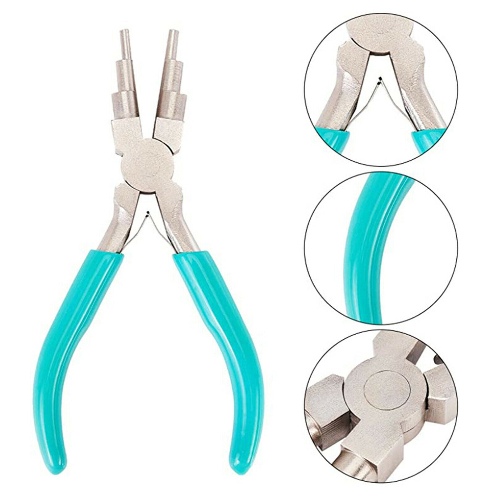 Bail Making Pliers 6-Inch Wire Looping Forming Shaping Pliers 3mm to 9.5mm