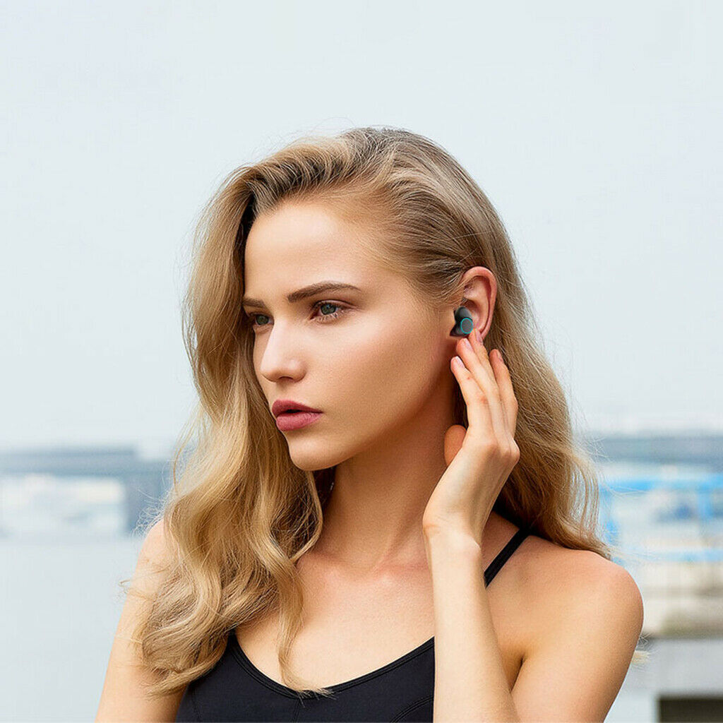 Wireless Earbuds Built in Mic Noise Cancelling Headset for Sport Workout