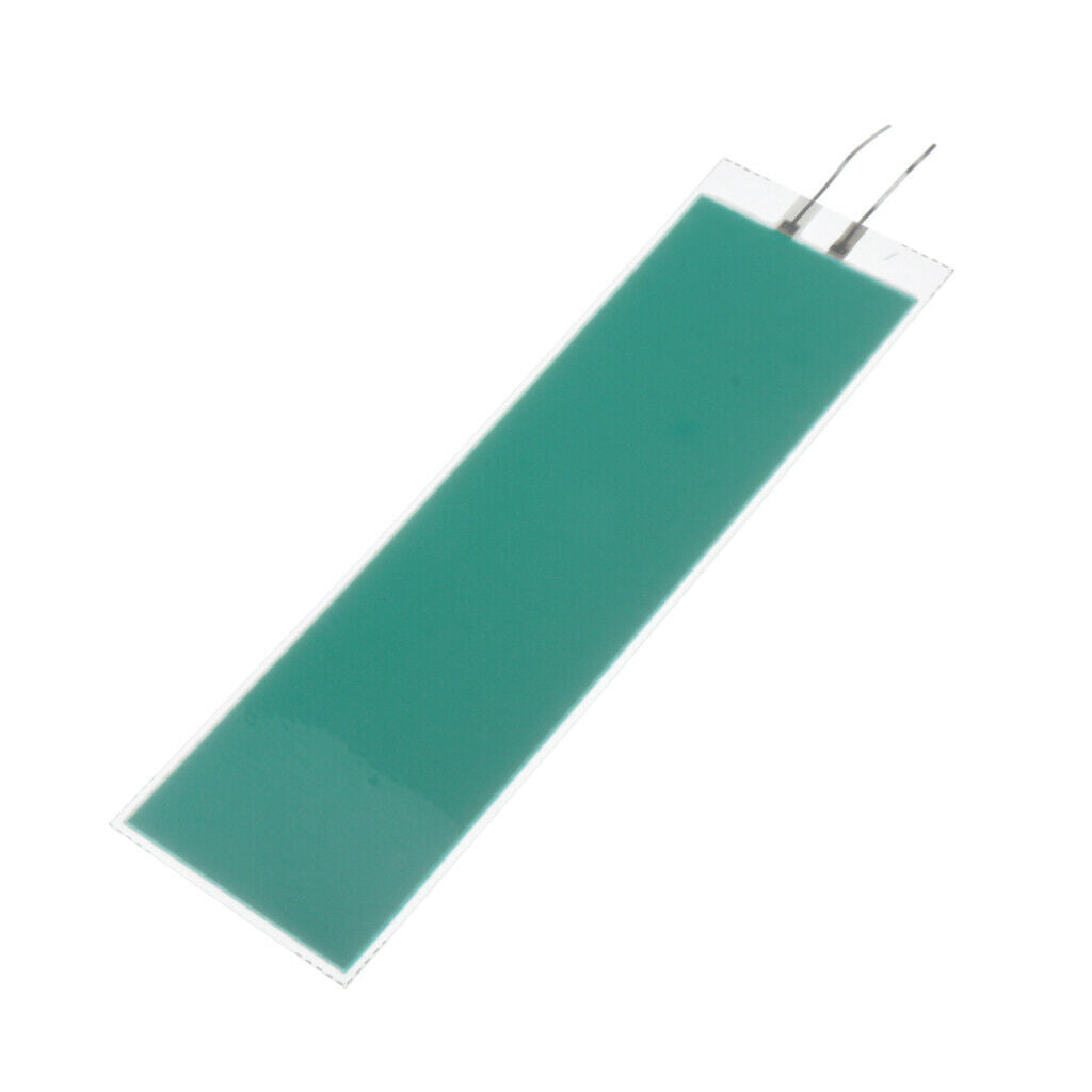2Pcs Plastic Soft EL Electroluminescent Panel Backlight Ice Blue 4.7×15.8cm