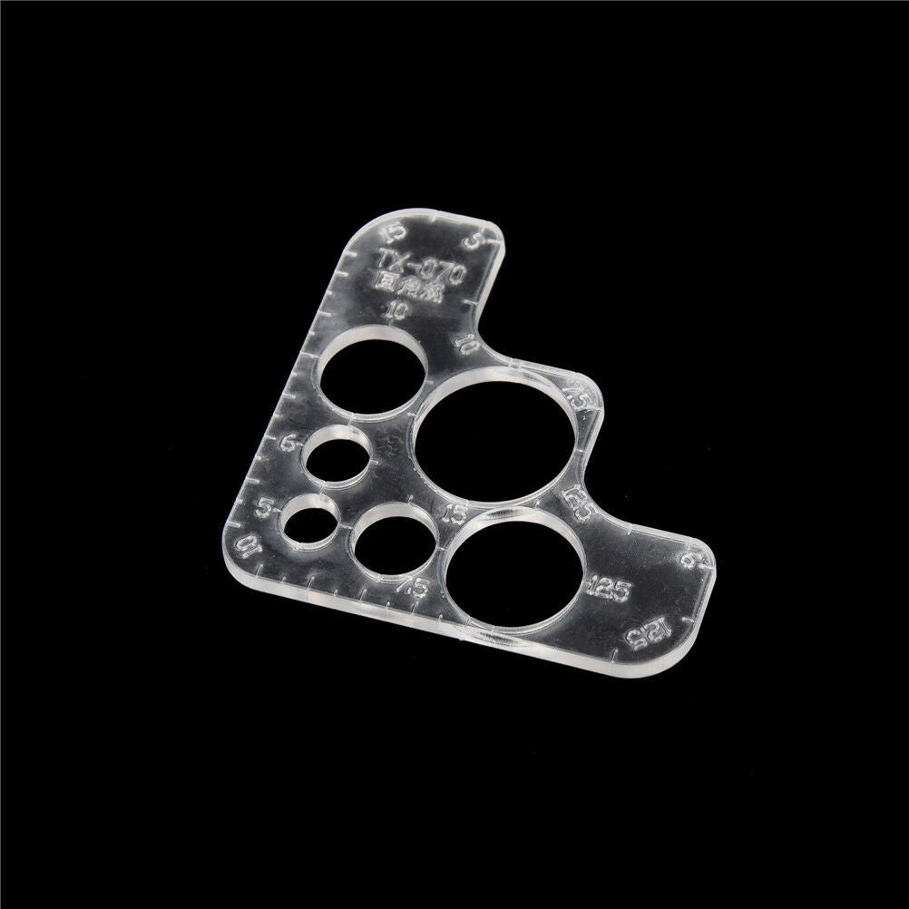 DX-20 Acrylic R Round Corner Module Leather Craft DIY Hand Board Tool 90*9.l8