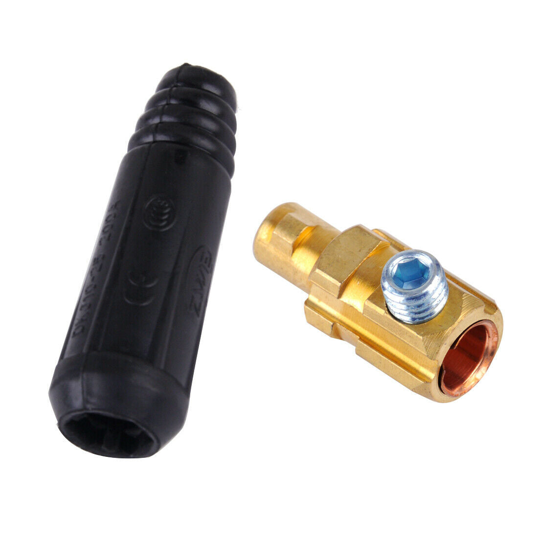 6 Set Quick Fitting Welding Machine Cable Connector Plug EU Style DKJ10-25 An