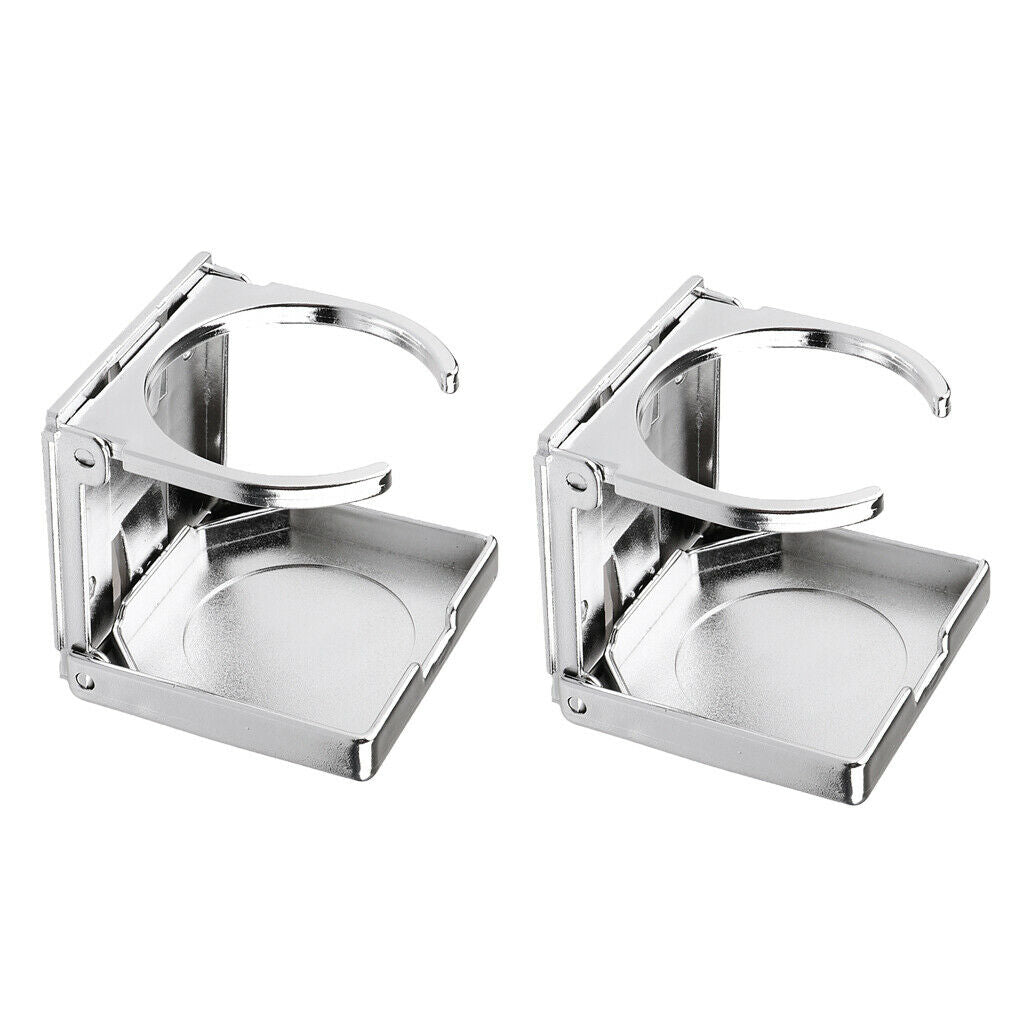 2Pcs Plastic Foldable Beverage Drink Cup Holder Car Boat Foosball Table