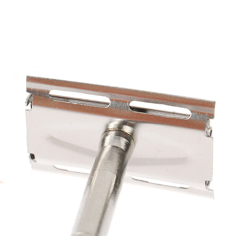 1Set Practical Safety Men Double Edge Blade Shaving Hair Razor Shaver Bl JD