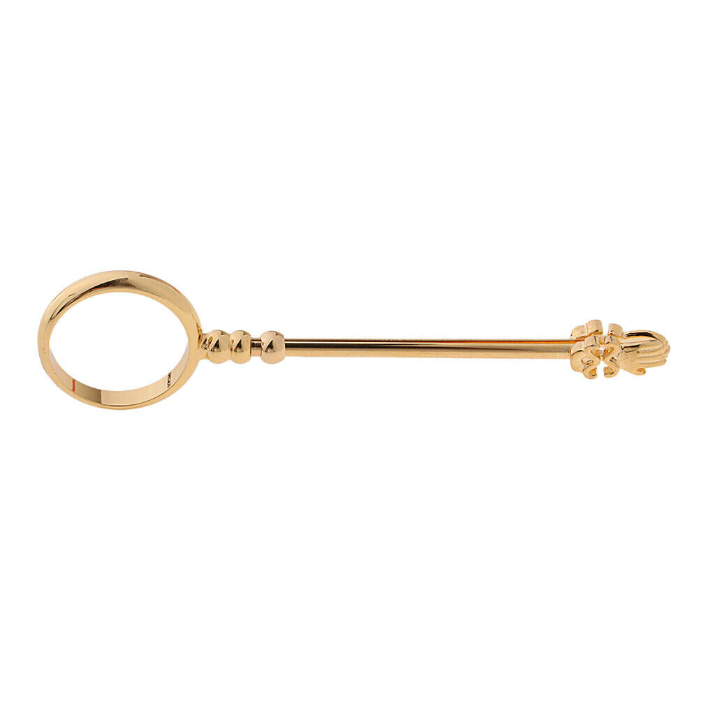 Metal Smoking Cigarette Finger Holder Rack Ring Free Hand Man Smoker Present
