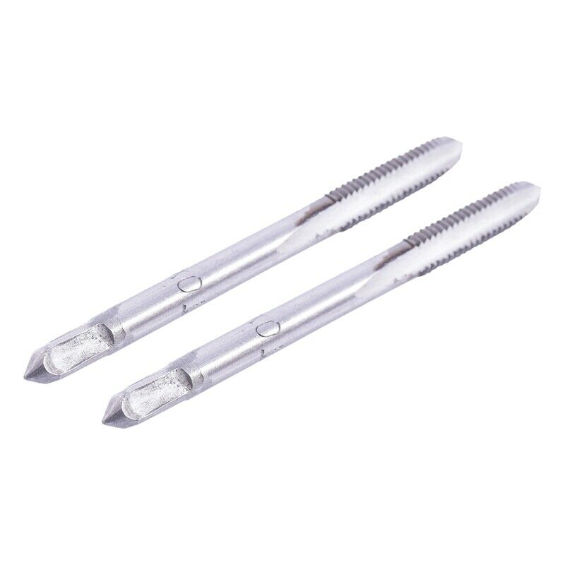 High Speed Steel 4mm x 0.7mm Taper and Plug Metric Tap 2 Pcs W9Q7