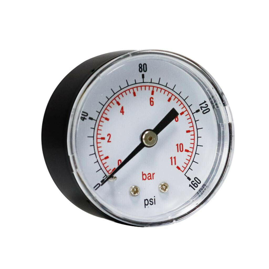TS-Y50Z4-160psi Y50 Axial Pressure Gauge 0-160psi 0-11bar