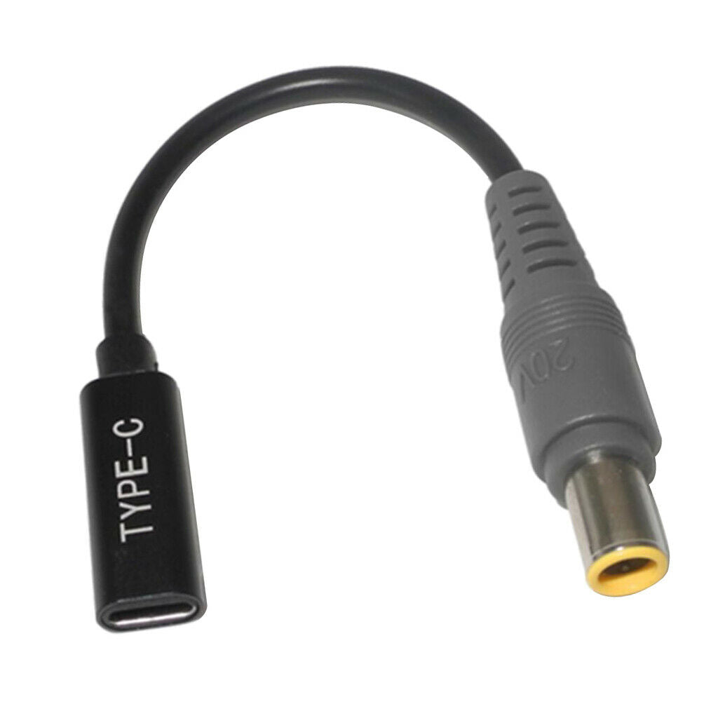 7.9mmx5.5mm DC Power-supply Connector Cord Cable for Lenovo Laptop 15cm