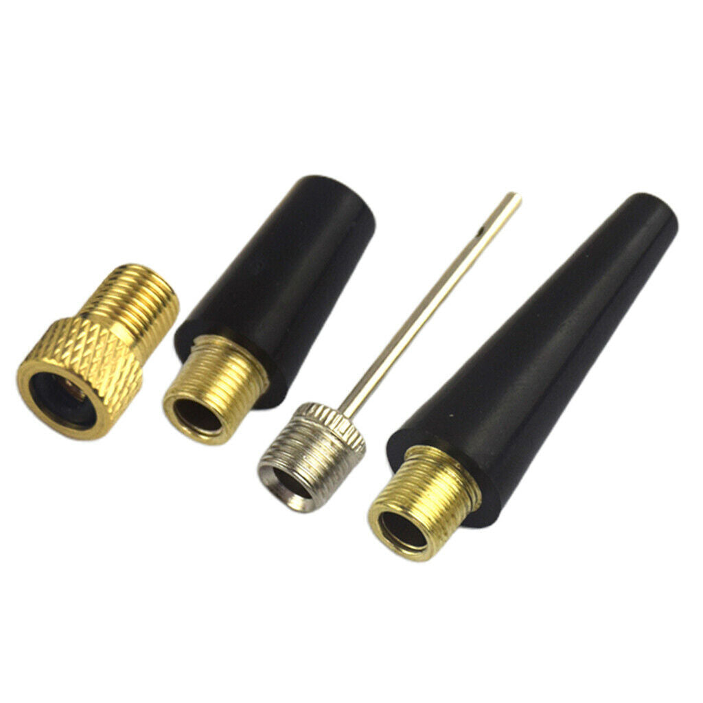 Durable Pump Valve Adapter FV to AV Ball Inflate Needle Airbed Toys Pumping