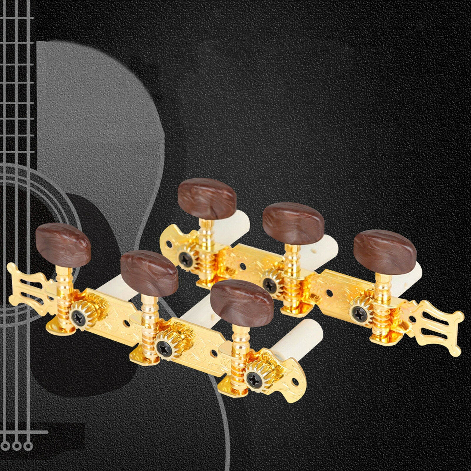 Classical Guitar Tuning Tuners Keys Head 14:1 3+3 Accessory DIY Repair