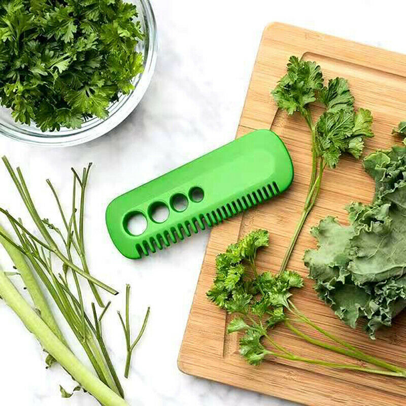 Kitchen Vegetable Leaf Peeler Multi-Function Slicer Gadget Leaf Remover T.l8