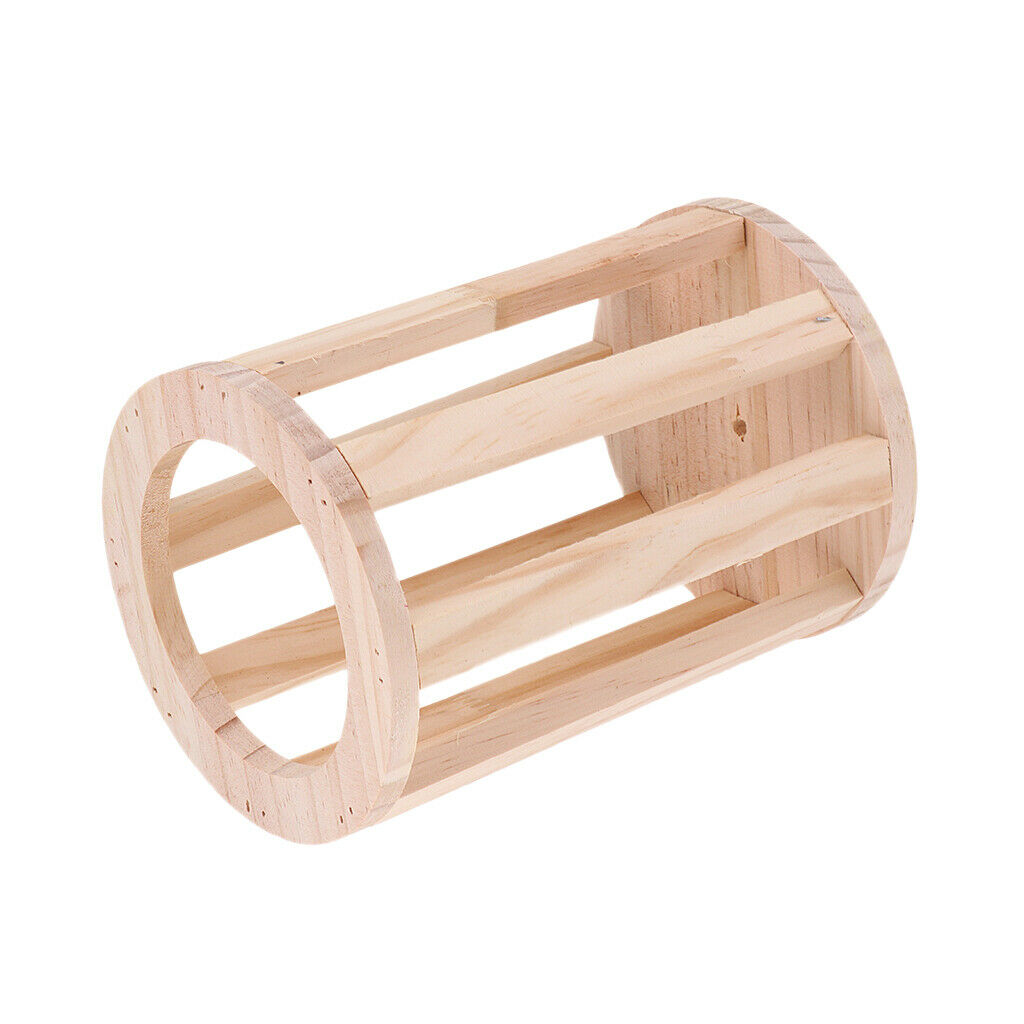 Small Pet Wooden Rack Feeder Hay Grass Nest Holder for Rabbit Guinea Pig