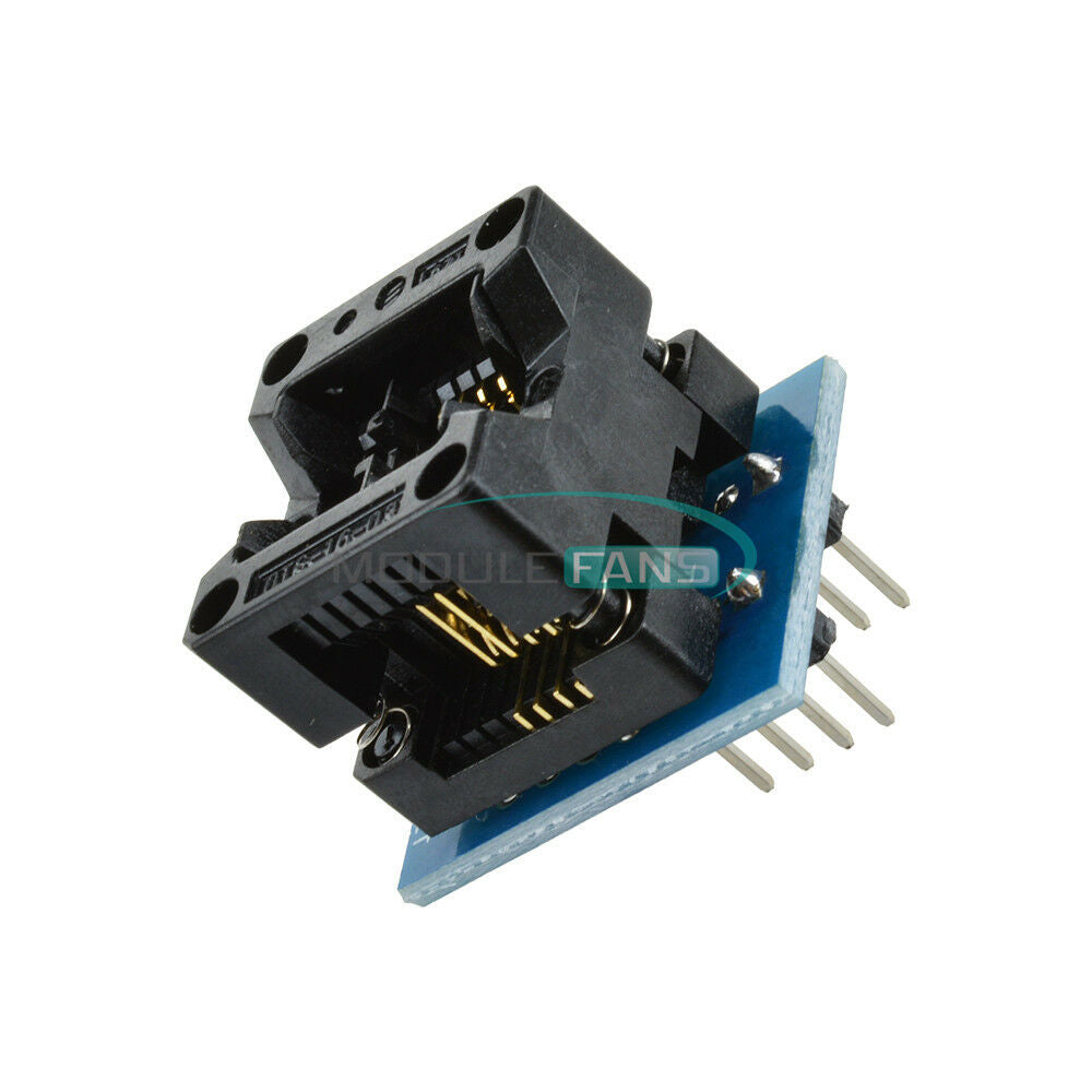10PCS SOIC8 SOP8 to DIP8 EZ Programmer Adapter Socket Converter Module 150mil M