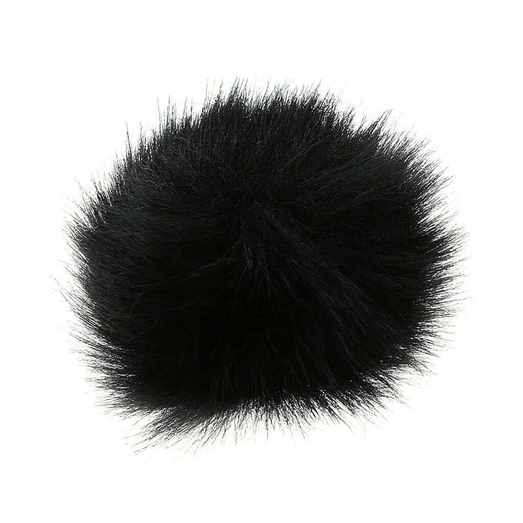 Universal Lavalier Collar Microphone Mic Soft Windscreen Wind Muff Accessory