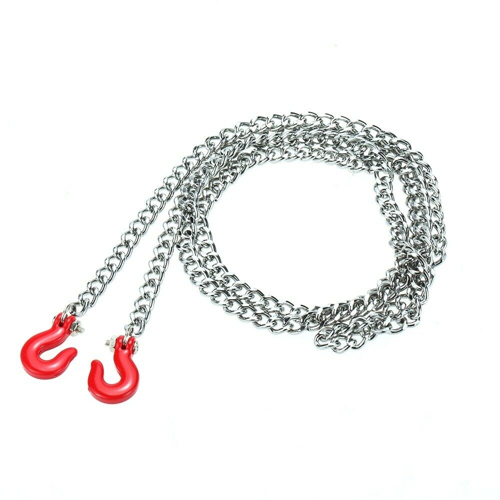RC Accessory 1:10 Tow Chain Trailer Hook for RC 1/10 Axial SCX10 CC01 RC4WD