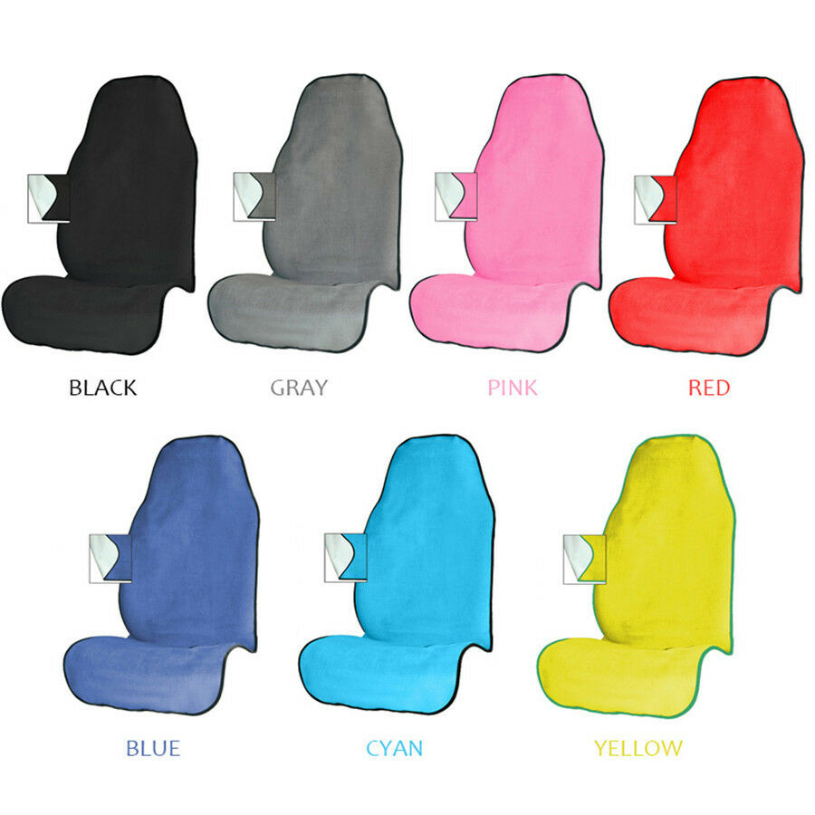 1xPink Towel Car Seat Cover Mat Water Sports Yoga Gym Swimming Beach Cushion Pad