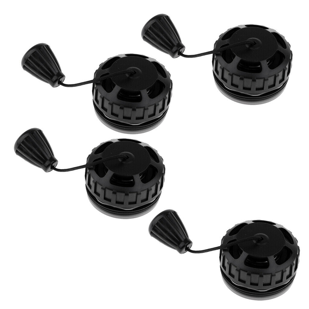 4 Pieces ABS Standard Dive Decompression Over Pressure Valve Dump Pump