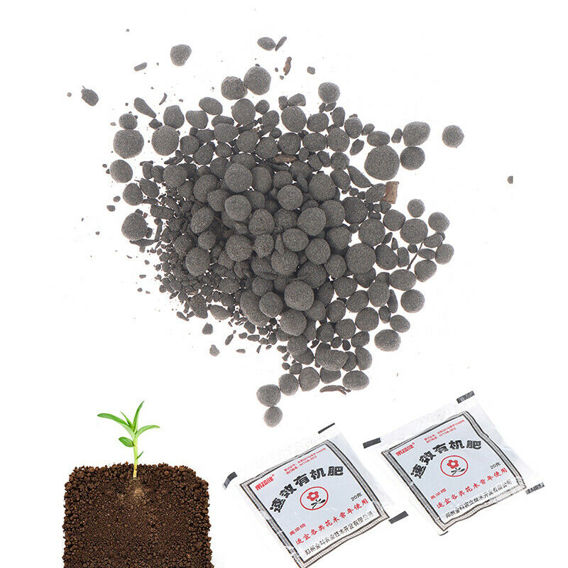 2Pcs 40g Complex Fertilizer NPK Nitrogen-Phosphate-Potassium Use Flower Pl JYDF