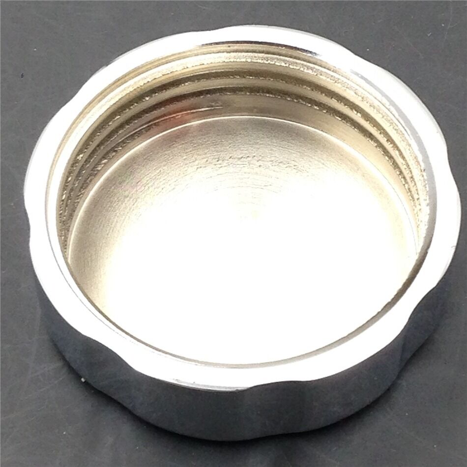Chrome Brake Fluid Reservoir Cap Cover "ZXR" For 2001-2012 Suzuki GSXR 1000